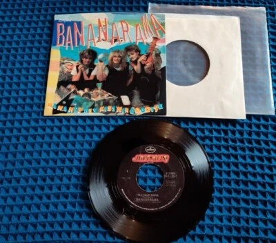 Bananarama,Na Na Hey Hey Kiss Him Goodbye,Tell Tale Signs,Record#,810 115-7.7". - Image 1 of 3
