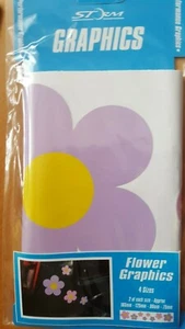 Flower Car vinyl Graphics - Picture 1 of 4