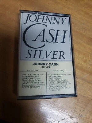 Johnny Cash     Silver     Cassette - Image 1 of 3