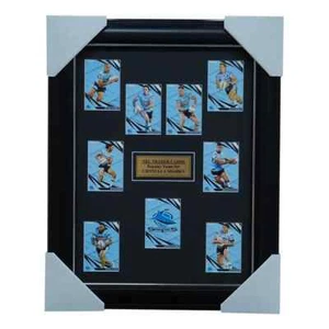 2024 NRL Traders Cards Cronulla Sharks Team Set Framed - 5802 - Picture 1 of 1