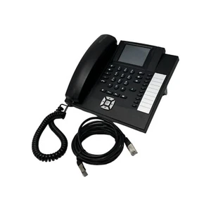 Auerswald COMfortel 1400 IP Telefon VoIP Przewodowy PoE AEC Czarny - Zdjęcie 1 z 5