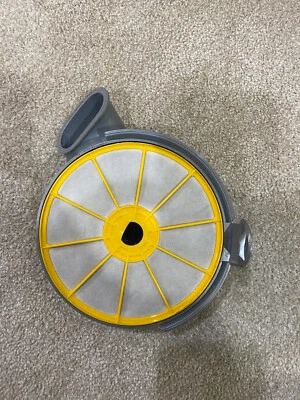 Dyson DC07 Vacuum Cleaner Parts - HEPA Filter Cover OEM Gray - Image 1 of 3