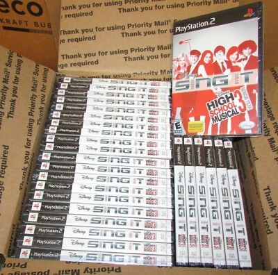 Lot of 27 Disney Sing It: High School Musical 3 Senior Year Games PlayStation 2 - Image 1 of 3