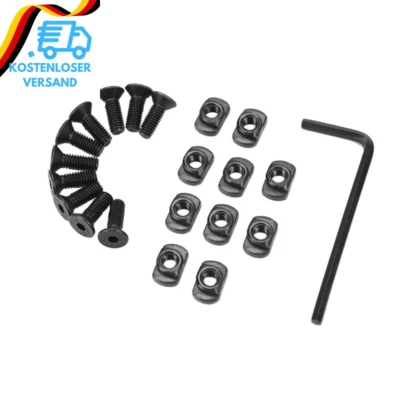 HOUSON 10 Stück Picatinny-Schiene Schraube, Picatinny-Schiene Ersatz -Mutter Für