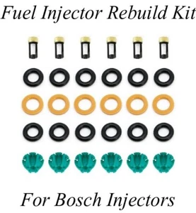 Fuel Injector Rebuild Kit for 1986-1993 BMW 535i 635csi 735i M30B35 - Picture 1 of 1