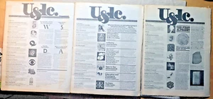 Upper And Lower Case Journal of Typographics 1974 VOLUME 1 #1, #2, #3 Typeface - Picture 1 of 22