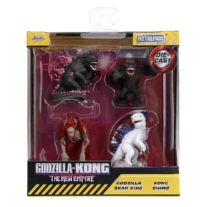 Godzilla X Kong The New Empire 2.5 inch 4 Pack Metalfigs NEW - Picture 1 of 2