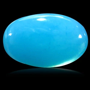2.36 ct Magnificent fire Oval Cabochon Shape (13 x 8 mm) Blue Opal Gemstone - Picture 1 of 1
