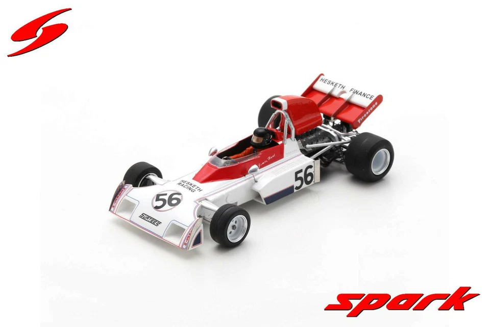 Spark 1/43 Surtees TS9B #56 3rd Race of Champions 1973 James Hunt S3998 - Immagine 1 di 1