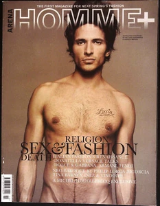 ARENA HOMME PLUS 24 W/S 2005 Neo-Baroque SEX&FASHION Andres Velencoso Segura EX+ - Picture 1 of 12