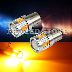 1156 Alta Potencia 5730 18md Chips Ámbar Brillante Amarillo Señal de Giro Luz LED - Imagen 1 de 4
