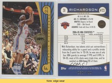 2005-06 Topps First Row Gold /100 Quentin Richardson #31