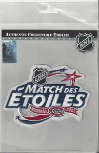 Patch NHL All Star 2009 Montreal Canadiens emblema ufficiale francese confezione - Foto 1 di 1