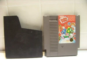 Bubble Bobble - Nintendo NES Game Cartridge and Sleeve Tested Works - Picture 1 of 2