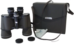 Binoculars Everlite De Luxe Japan 16x50 w Case Extra Wide Angel Passed Vtg VGC - Picture 1 of 24