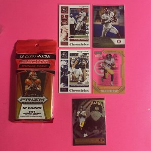 🎆Pittsburgh Steelers Najee Harris RC Big Ben Prizm Fat P K W. RWB Bonus P K💥