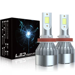 2x H11/H8 6000K White LED Headlight Bulbs Low Beam For Ford ESCAPE 2013-2016 - Picture 1 of 10