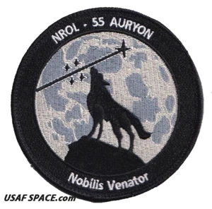 NROL-55 -AURYON - ATLAS V Launch - VAFB ULA USAF DOD NRO SATELLITE Mission PATCH - Picture 1 of 2