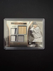 DEREK JETER 2024 Museum Collection Quad Relic Legend /49 YANKEES - Picture 1 of 2