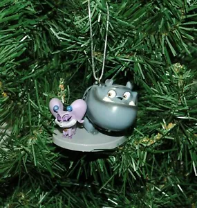 DISNEY WELPE HUND FREUNDE RUFUS UND CUPCAKE WEIHNACHTSSCHMUCK EXKLUSIV NEU LOSE - Bild 1 von 1