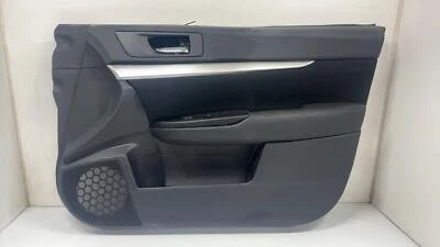 13 SUBARU LEGACY Door Trim Panel Passenger Front Door Panel Trim Leather Blk - Изображение 1 из 2