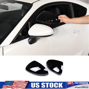 Piano Gloss Black Side View Mirror Cover molding Fit For GR86/ BRZ 2022-2025 - Picture 1 of 9