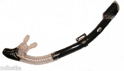 NEW WILCOMP 100% Totally Dry Snorkel NEW Black  WIL-SN-01 - image 1 of 4