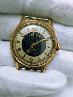 Watch NICE DELBANA TOP CONDITION !. Felsa 456 . 17 Jewels. Inca. Swiss..60's. - Image 1 of 4