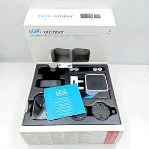Blink Home Security Outdoor 2 Kamerasystem Sync Modul CCTV Aufkleber-Neu in OVP - Bild 1 von 18