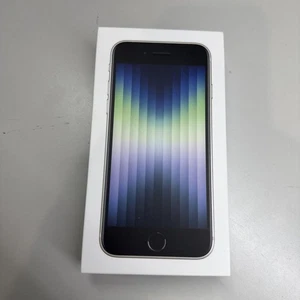 Apple iPhone SE 2022 3rd Gen 128GB - BOX ONLY - Starlight #3 - Picture 1 of 3