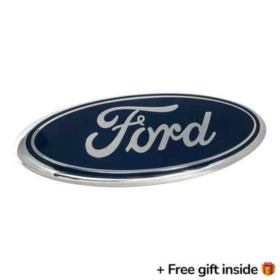 Puerta trasera insignia emblema 9' azul marino para camionetas Ford Flex Ranger sin cámara de respaldo Foto 1 de 4