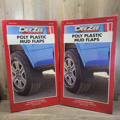 Guardabarros de plástico universales Dee Zee DZ17939 *Nuevo* caja abierta (LEER) Foto 1 de 4