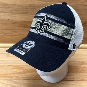 New Orleans Saints Mütze '47 MVP verstellbar Snapback NFL Logo Mesh Trucker Cap - Bild 1 von 10
