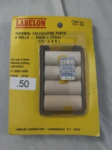 Vintage Labelon Thermal Calculator PaperCR-165 - Picture 1 of 2
