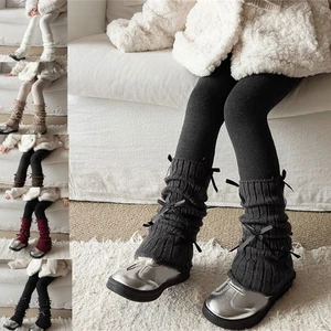 Girls Cold Weather Tights High Stretch Thermal Pants For Running Jumping - Picture 1 of 32