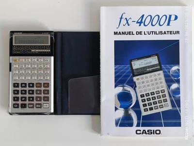 Neuve Calculatrice Casio fx-4000P programmable neuve + manuel d'utilisation - Photo 1/4
