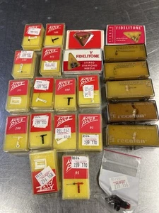 Big Vintage NOS Phonograph Record Player Stylus Needle Lot - Picture 1 of 8