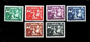 Portugal 1947 set Lissabon liberation stamps (Michel 714/19) nice MNH - Picture 1 of 2