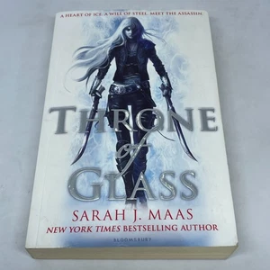 Throne of Glass Sarah Maas Original Cover Paperback Book 1 - Foto 1 di 5