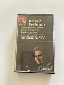 Izhak Perlman Mendelssohn Bruch Violin Concertos Audio Cassette Tape VGC - Picture 1 of 3