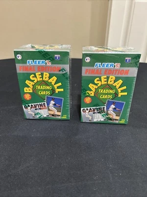 Lot Of 2 - 1993 Fleer Final Edition Baseball Factory Sealed Box Set *BL68 - Image 1 of 4