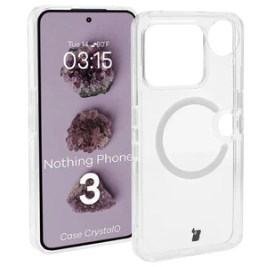 Funda Bizon CrystalO Magnetic Nothing Phone (3) transparente - Imagen 1 de 8