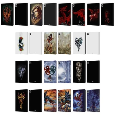 OFFICIAL ALCHEMY GOTHIC DRAGON LEATHER BOOK WALLET CASE COVER FOR APPLE iPAD - Image 1 of 4