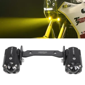 Spotlight Auxiliary LED Front Fog Light Lamp For YAMAHA Tenere 700/Rally/Extreme - Picture 1 of 24