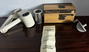 Pampered Chef Deluxe Cheese Grater Rotary Grinder # 1275 in Original Box - Picture 1 of 5