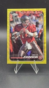 2024 Topps Chrome Yellow Refractor /75 Brad Johnson #185 - Picture 1 of 2