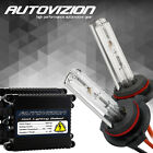 AUTOVIZION Xenon Light HID Kit + Relay Harness 55W Slim H4 H7 H11 H13 9006 9007