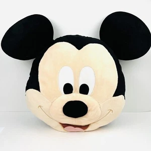 Disney Mickey Mouse Plush Pillow Face Stuffed Toy - Imagen 1 de 9