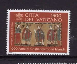 Vatikanstadt 2000 Scott NH 1150 Christentum in Island gemeinsam - kostenloser Versand USA - Bild 1 von 1
