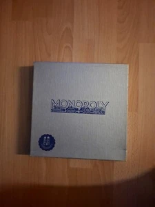 Vintage Monopoly 1961 Silber DM Version mit Holzkreuz von Schmidt Spiele - Bild 1 von 15